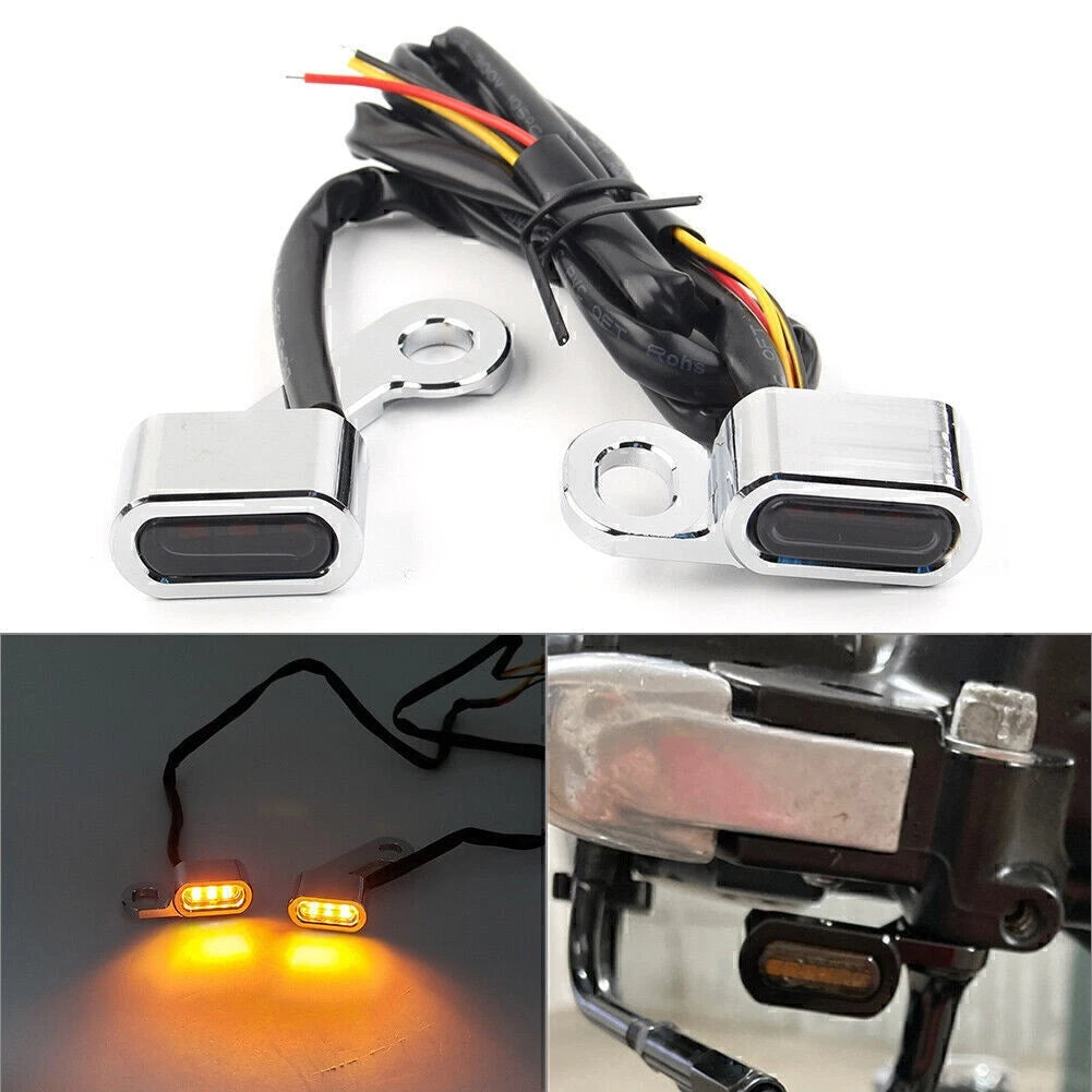 Sequential LED Turn Signals for Harley (Fit Mini Handlebar)