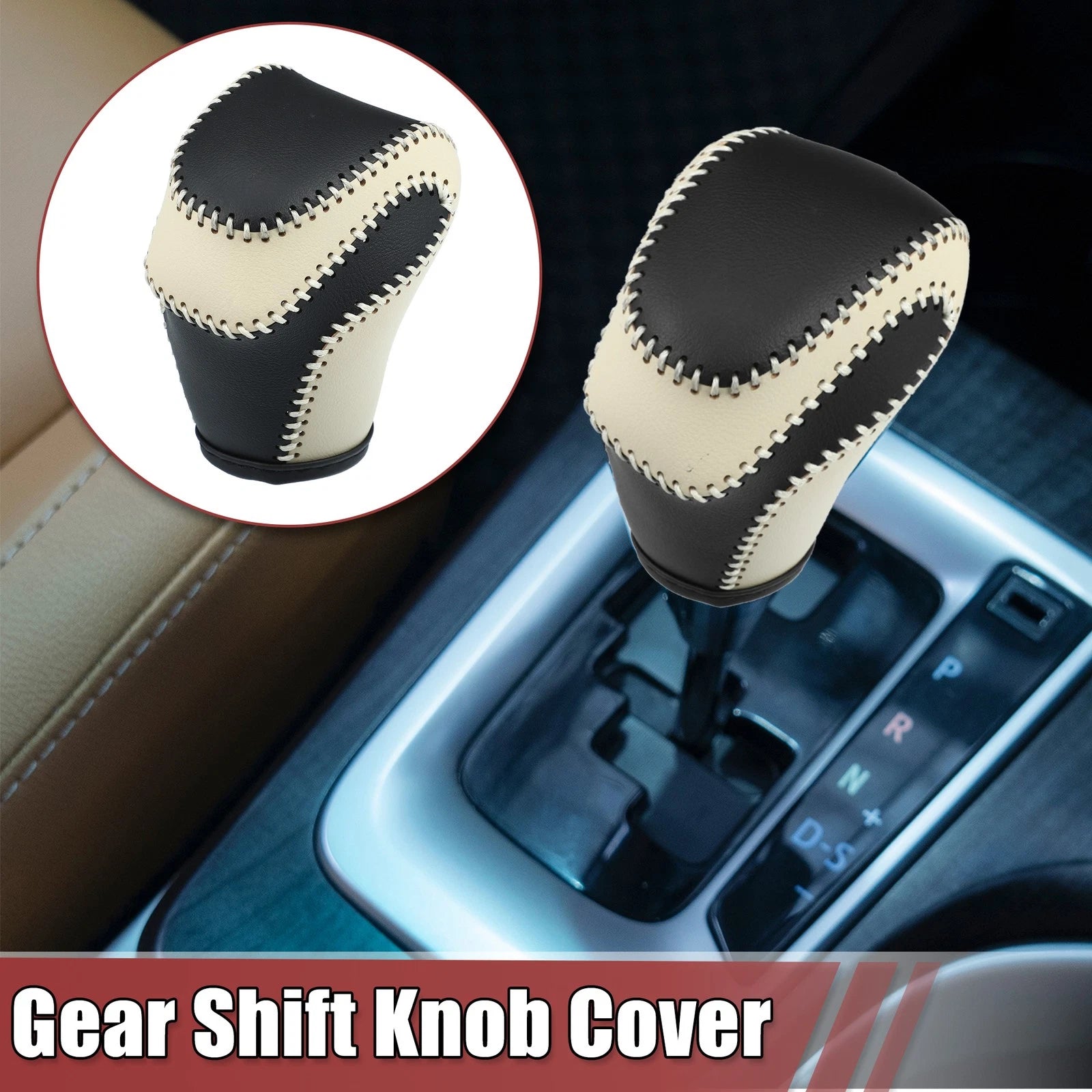 Gear Shift Knob Cover Replacement for Toyota Land Cruiser Prado (2002–2010)