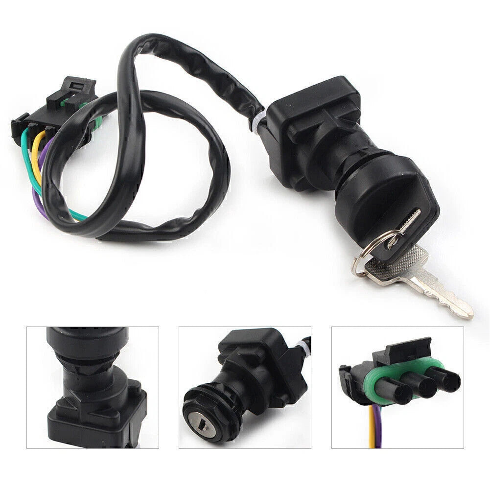 Ignition Key Switch for Bombardier Canam Traxter 500 (1999–2004) 710000042
