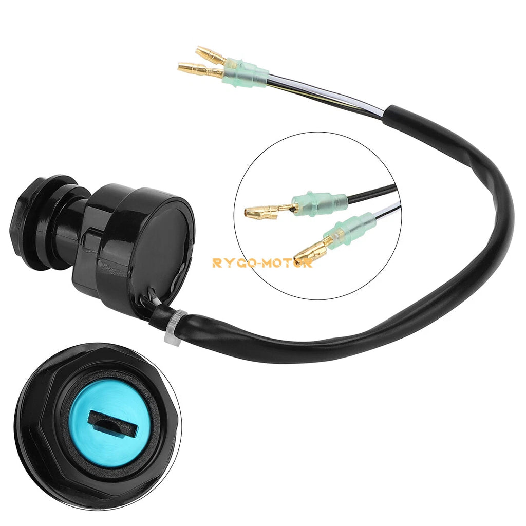 Ignition Key Switch for Kawasaki KFX50 (2003–2006), KLT200 (1981–1984), KLT250 (1981–1985), KLF300 (1986)