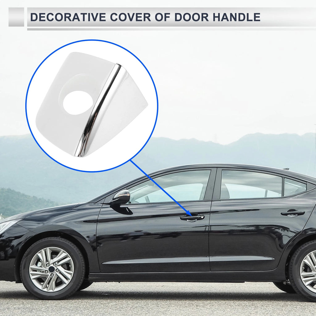 Front Left Door Handle Cover Lock Cap Replacement for Audi Q5 8R (2013–2017)