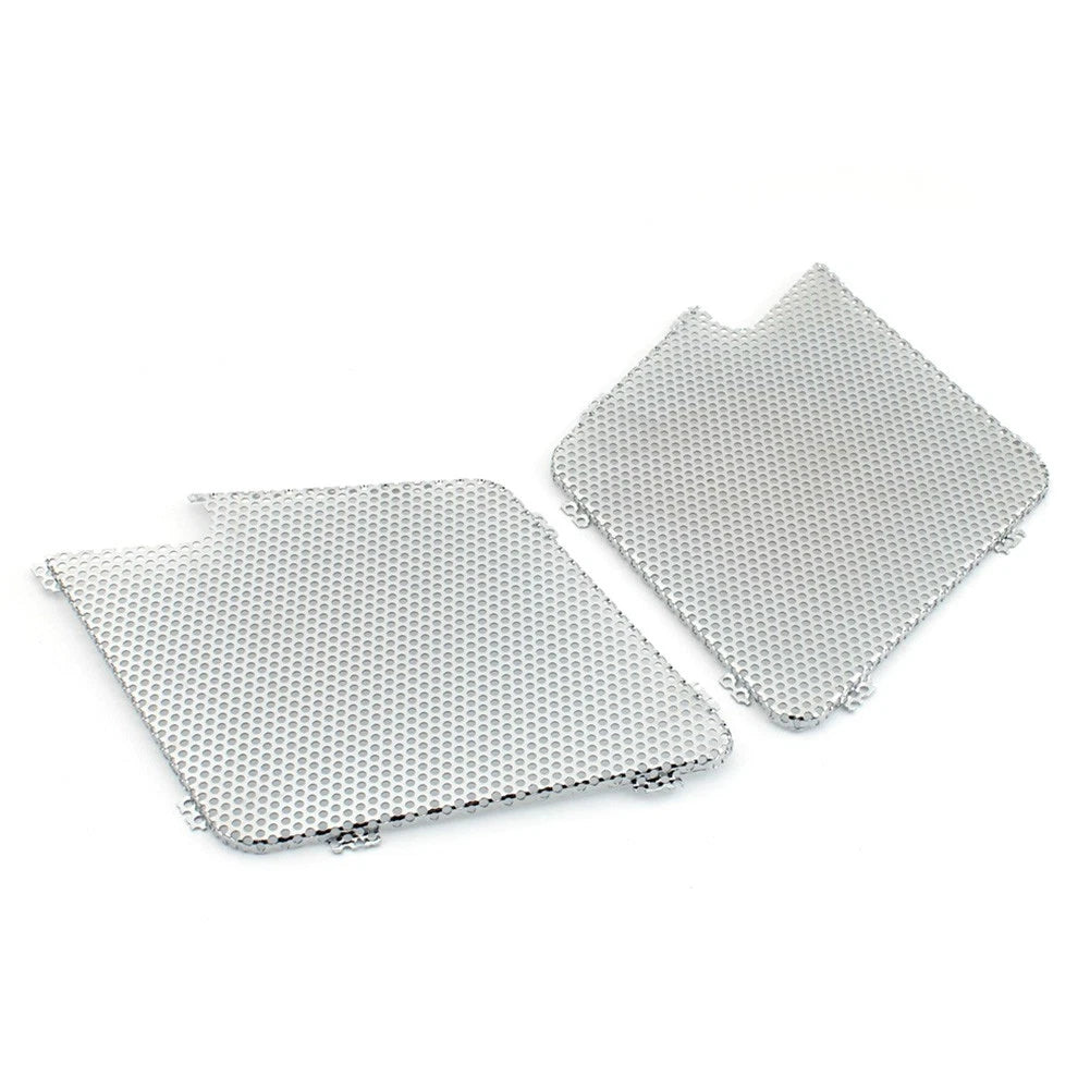 Front Speaker Cover Mesh Chrome For Honda GL1500 1988-2000