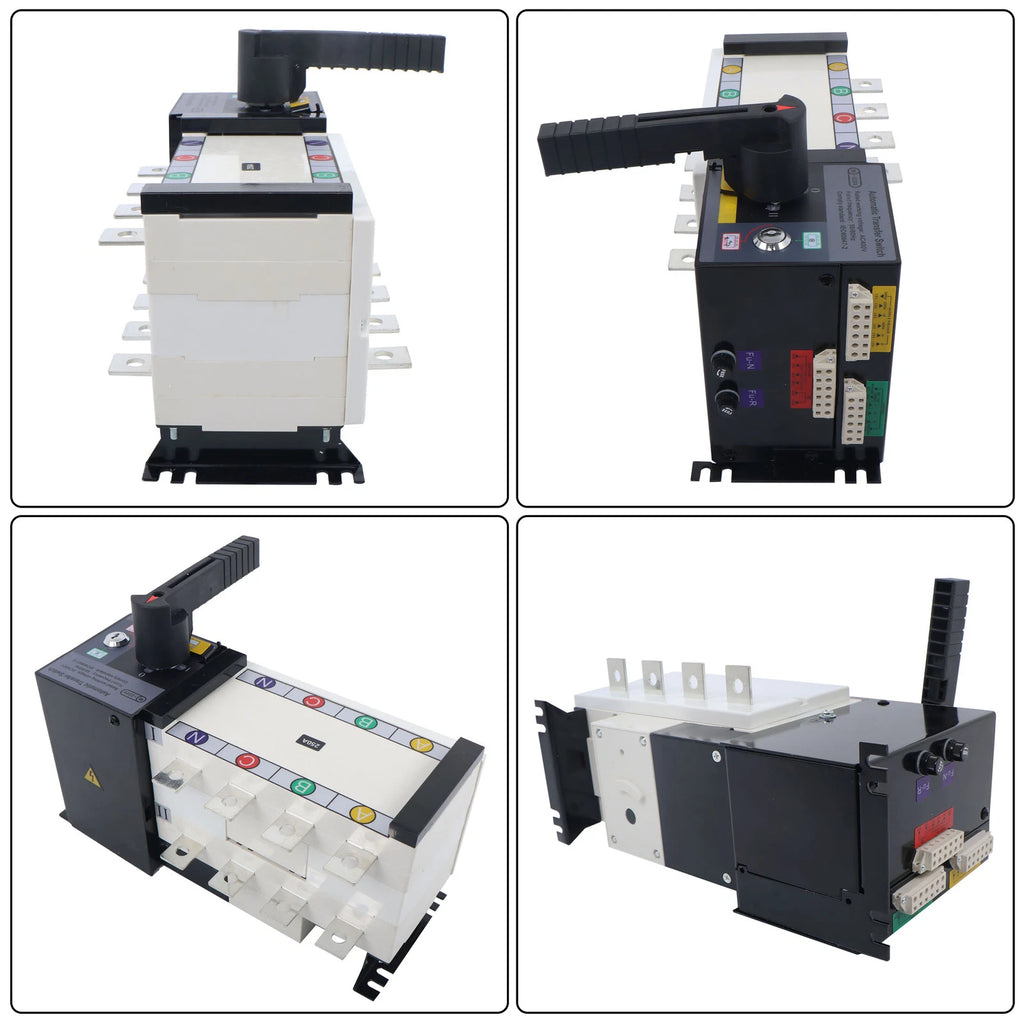 Automatic Transfer Switch 250A 4 Poles 110V 220V for Generator