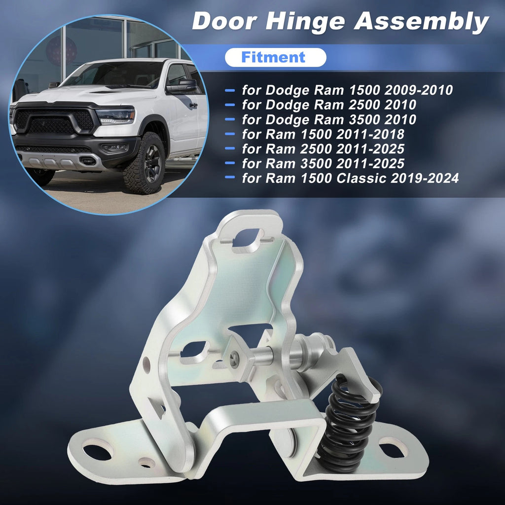 Front Right Lower Door Hinge for Dodge Ram 1500 2500 3500 (2009–2018)