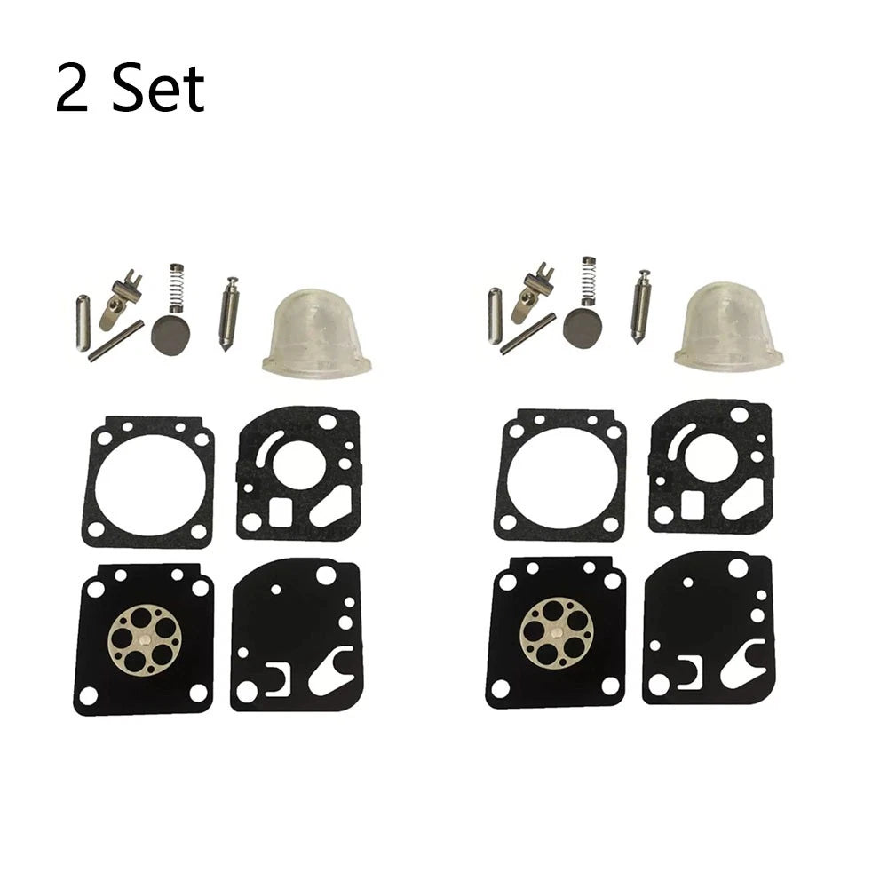 2X Carburetor Repair Kit for Zama RB-115 (C1U-W18, C1U-W18A, C1U-W24)