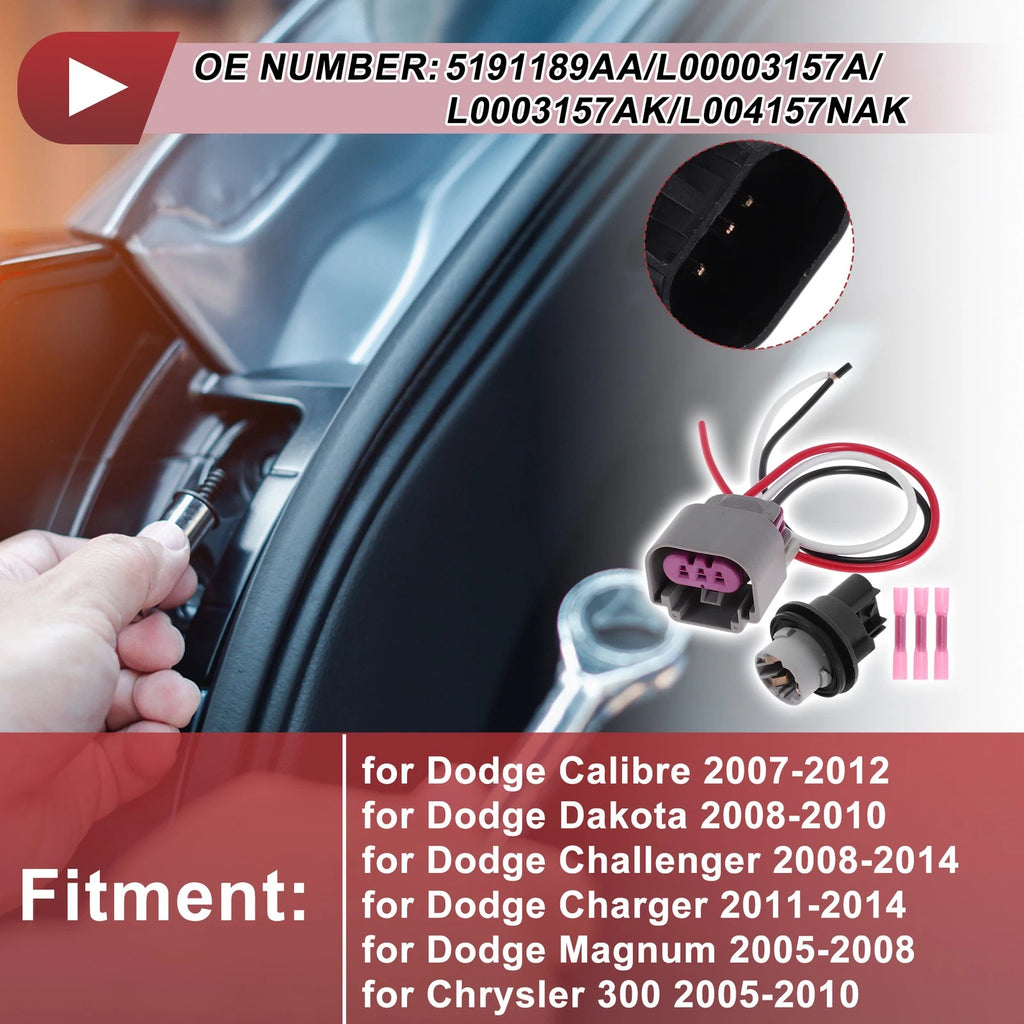 Turn Signal Light Socket Wiring for Dodge Calibre (2007–2012)