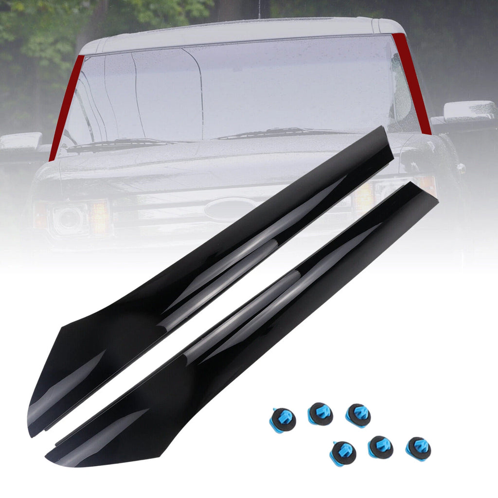Windshield Trim Finisher A Pillar Post Set of 2 for Ford Flex (2009–2019)