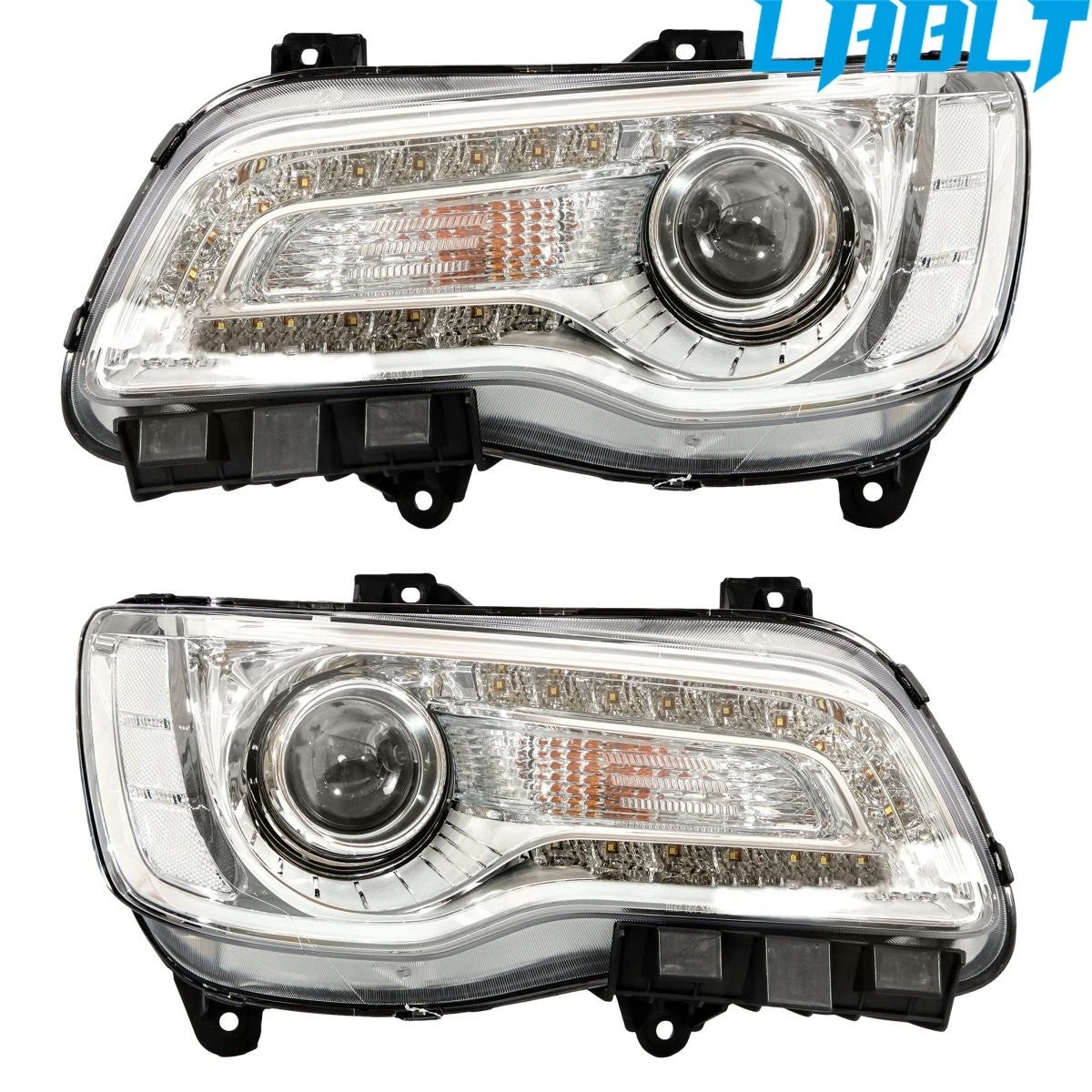 Pair Halogen Headlights for Chrysler 300 (2018–2023)
