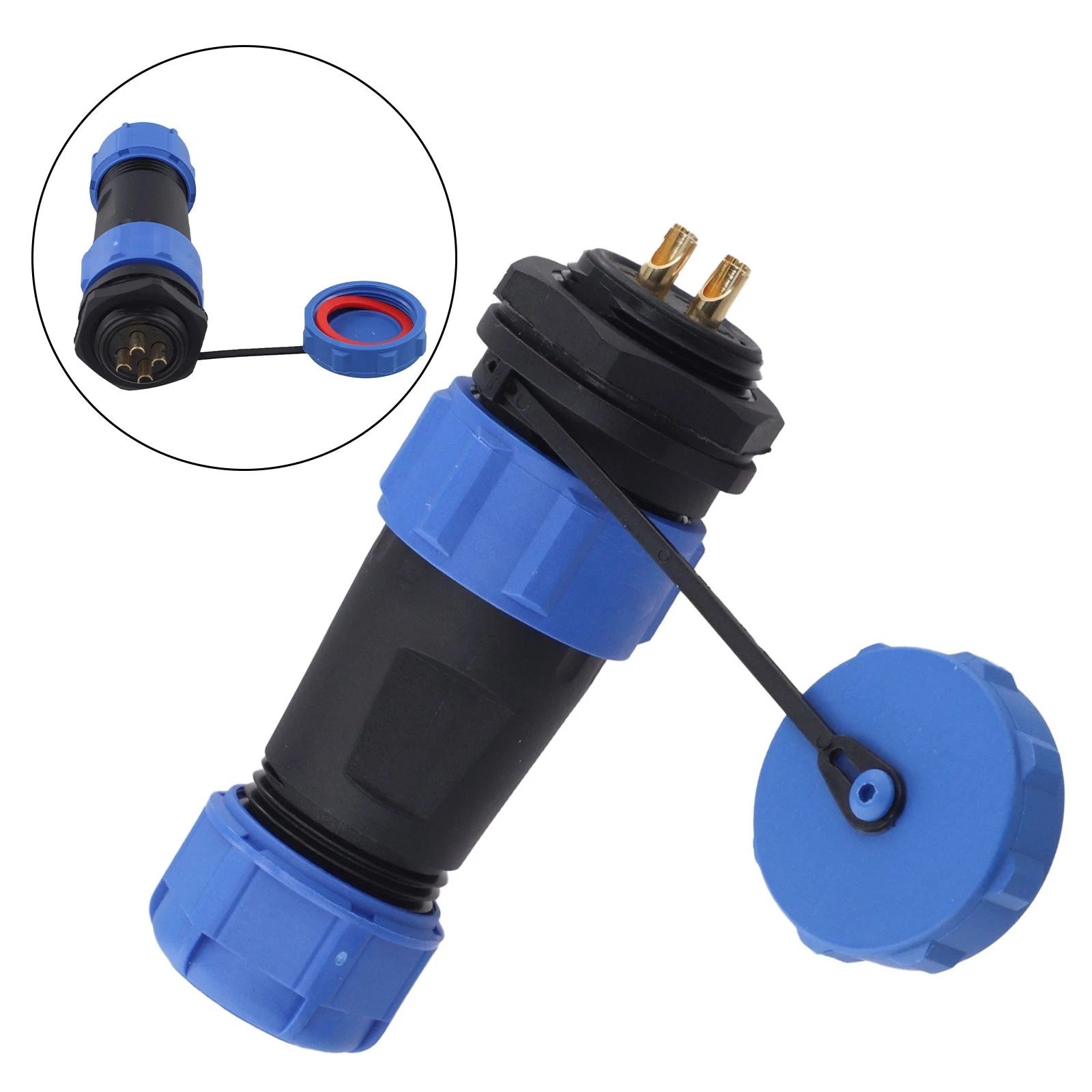 SP21 Aviation Connector for IP68 Waterproof Panel Socket (2Pin to 12Pin)