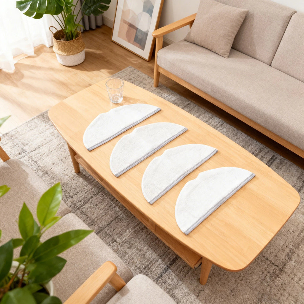 4 Pack Mop Cloths for Mova S20 (2020–2023)