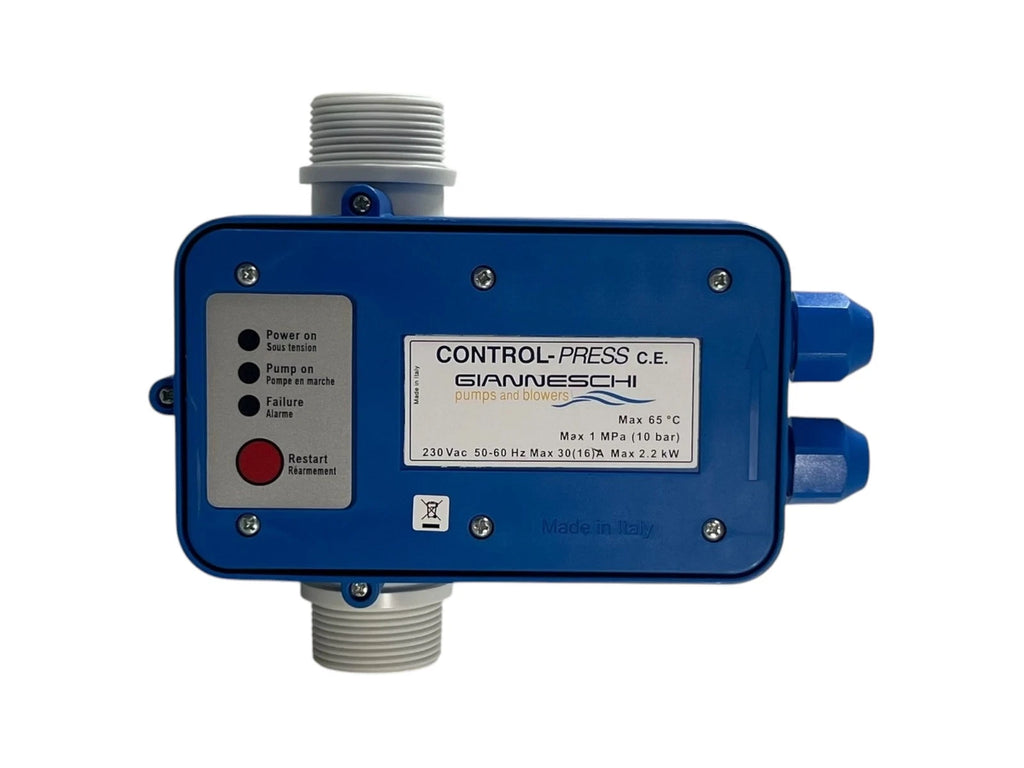 Gianneschi Control Pressure CE for (230 VAC, 2.2 Bar, 1 1/4")