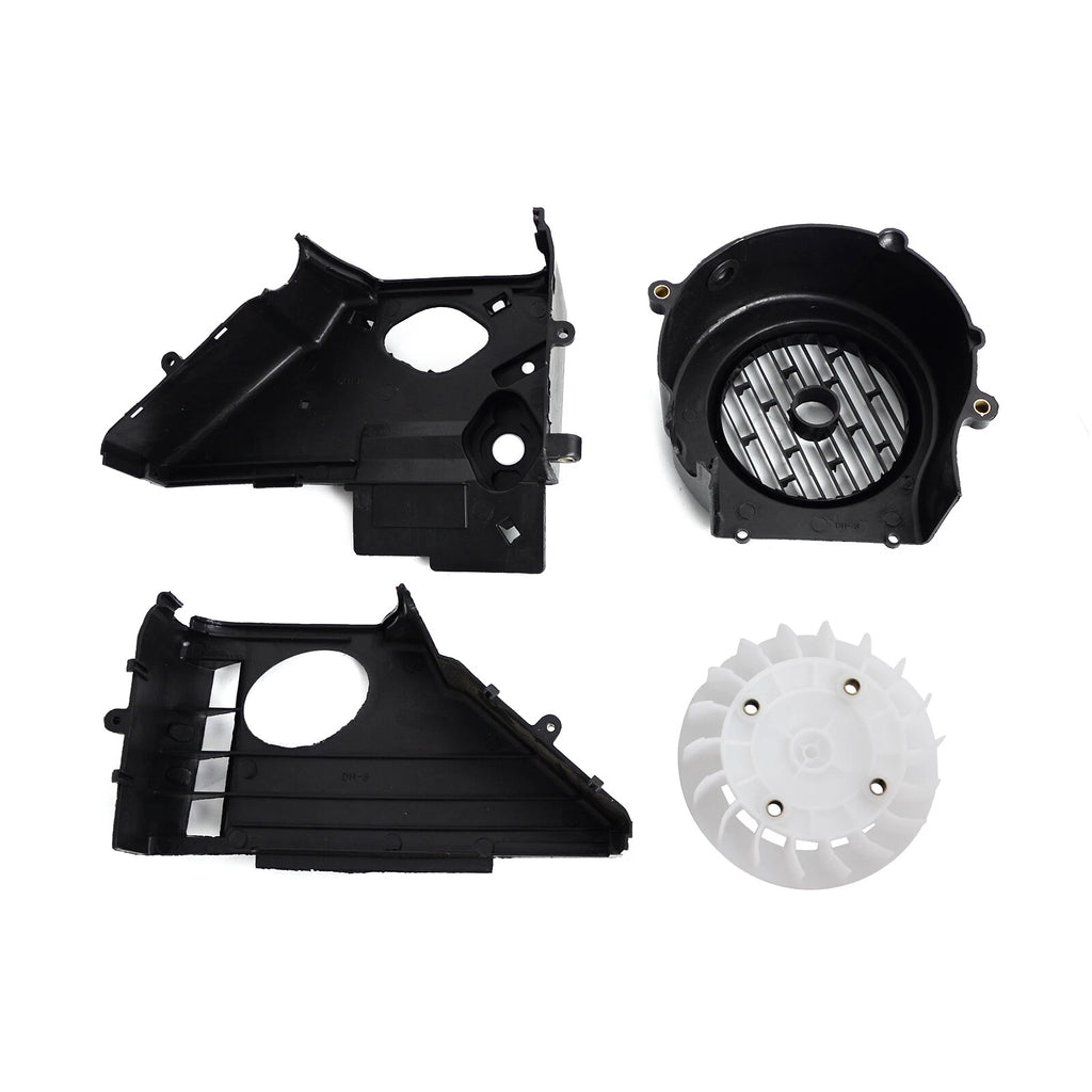 Complete Upper & Lower Air Shroud Fan Assembly for GY6 150cc (2000–2023)