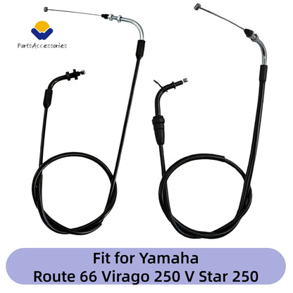 Throttle Cable Set for Yamaha Virago 250 XV250 (1995–2007) 2UJ-26311-10-00