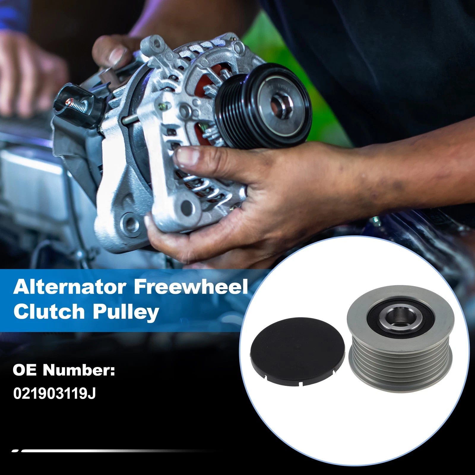 Alternator Freewheel Clutch Pulley for Audi Q7 (2007–2010)