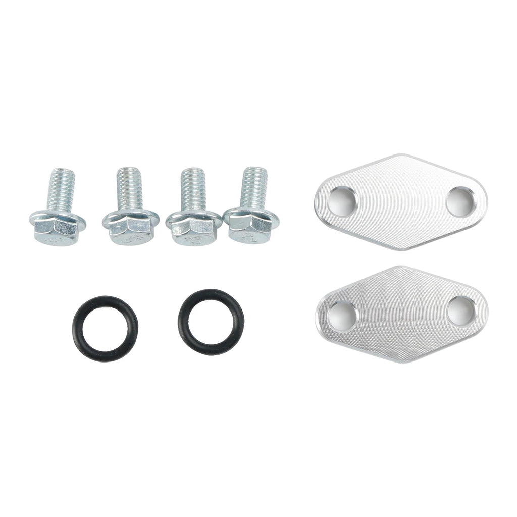 Oil Cooler Block Off Plates Kit for Suzuki GSXR1000 (2001–2008) T9