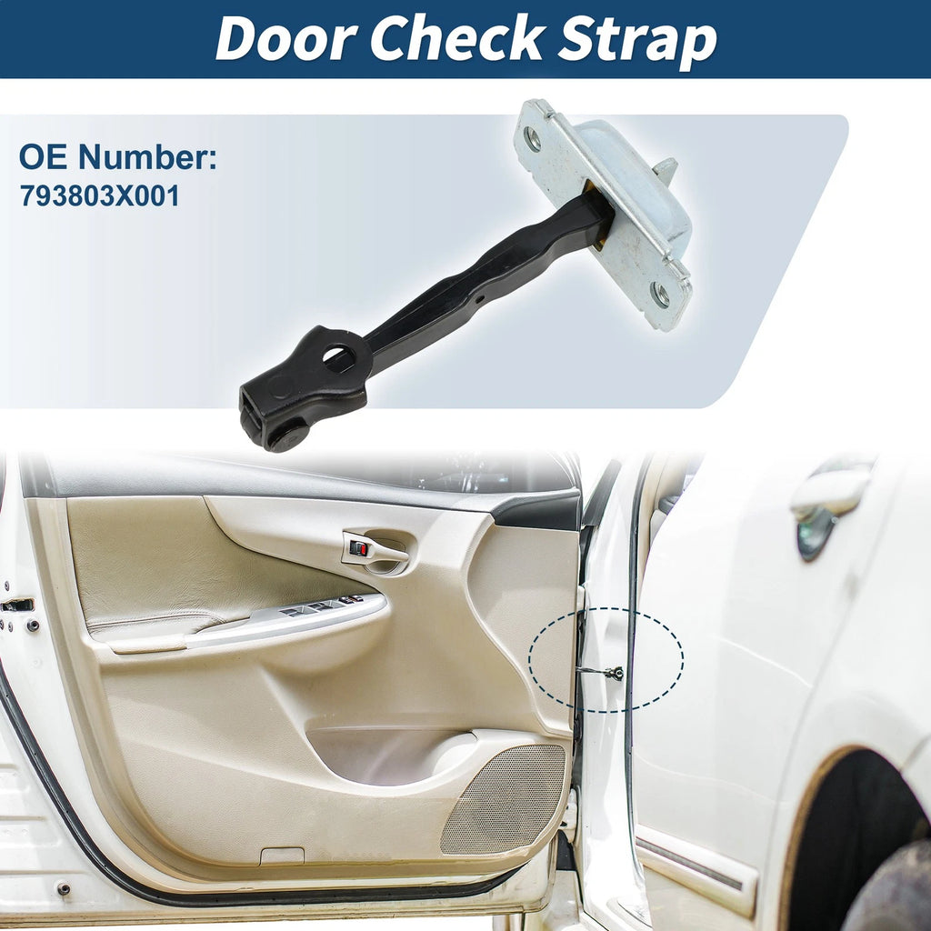 Door Check Strap Front Left Replacement for Hyundai Elantra (2011–2016)