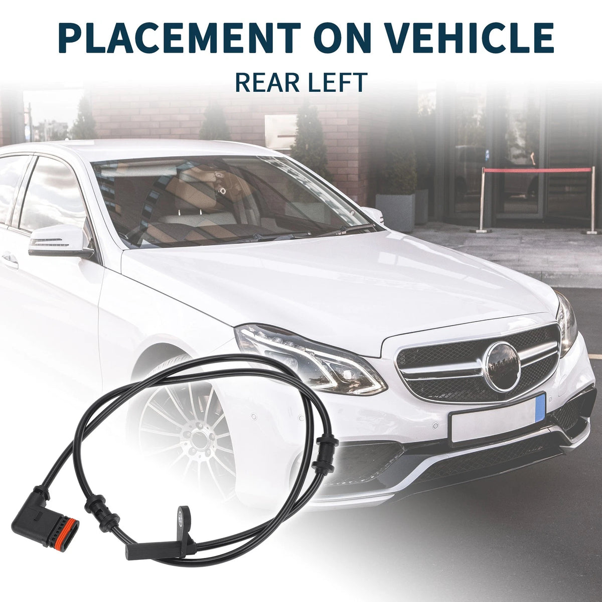 Rear Left ABS Wheel Speed Sensor for Mercedes-Benz SLK280 (2005–2011)