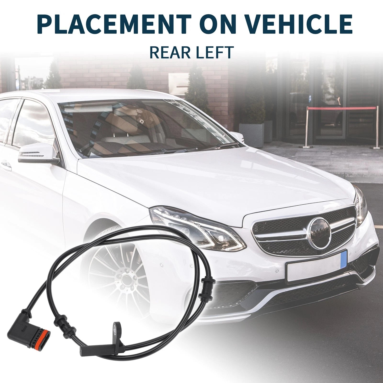 Rear Left ABS Wheel Speed Sensor for Mercedes-Benz SLK280 (2005–2011)
