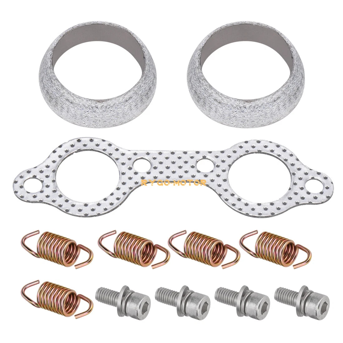 Exhaust Muffler Gasket Seal Spring Rebuild Kit for Polaris Sportsman (2002–2014)