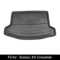 Cargo Trunk Tray Cargo Liner Rear Floor Mat for Subaru XV Crosstrek (2012–2017)