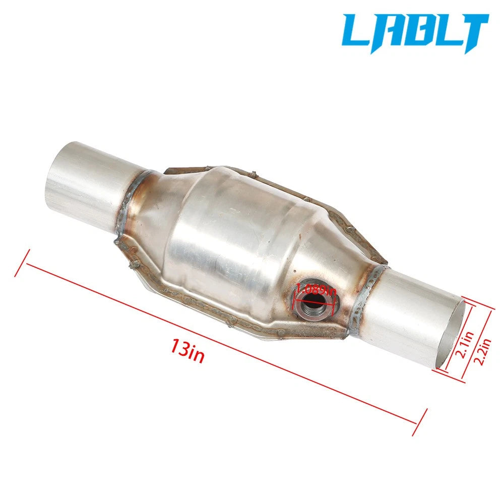 Catalytic Converter 2.25" Inlet/Outlet for Universal (LABLT 53005)