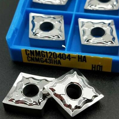 10x CCGT09T304-AK Carbide Inserts for Aluminum Turning Cutter