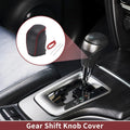 Gear Shift Knob Cover Replacement for Hyundai Sonata (2011–2014) Black Red