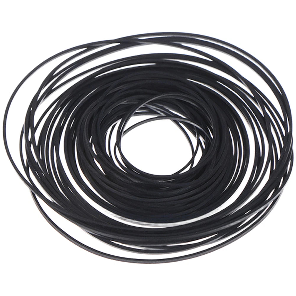 Rubber Square Belt 1mm Thickness for DVD Recorder VCD Player Cassette Machine