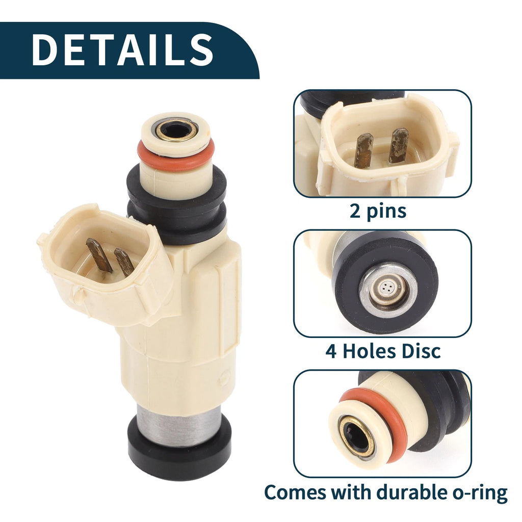 Fuel Injector No.MR507252 for Mitsubishi Eclipse GS (2001–2005)