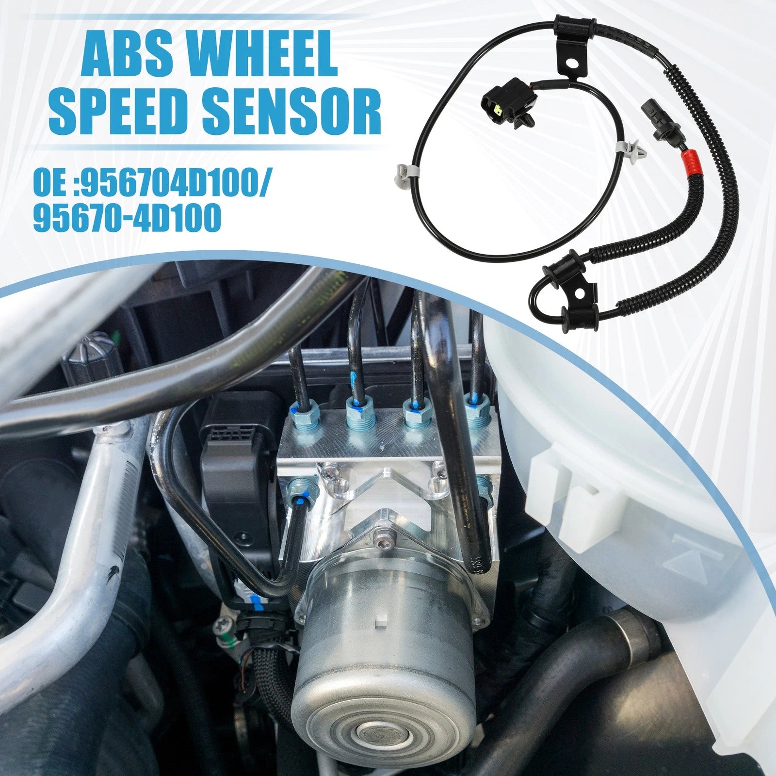 Front Right ABS Wheel Speed Sensor Replacement for Hyundai Entourage (2007–2008)