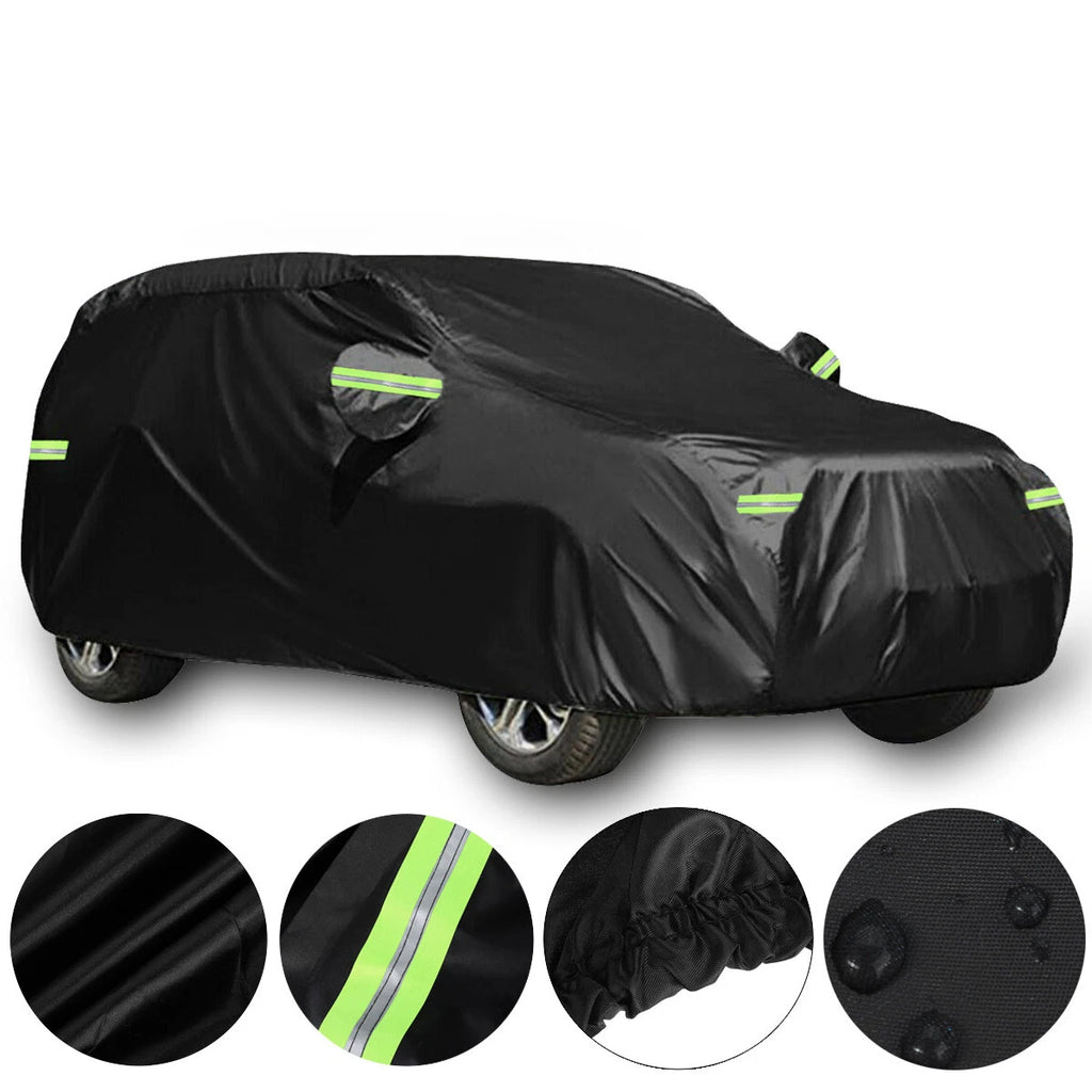 XXL Waterproof Car Cover for All Makes and Models (Outdoor, UV Resistant)
