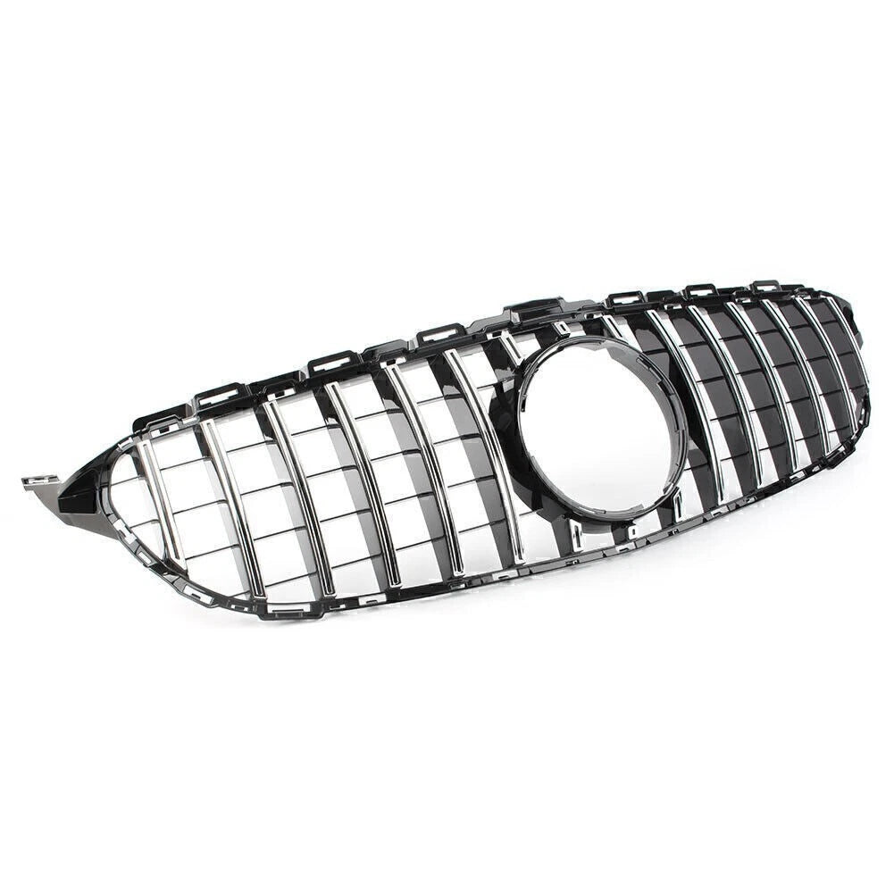 Honeycombe Style Mesh Front Bumper Grille for Benz C Class W205 (2015–2018)