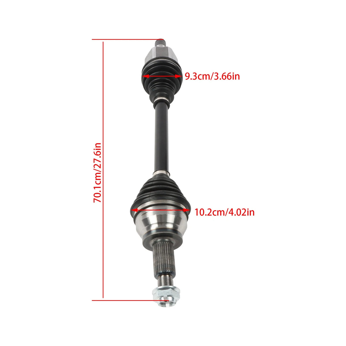 Front Left CV Shaft Assembly for Land Rover Range Rover Velar (2018–2023)