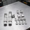 14-Piece Airbrush Fitting Kit with 1/8" & 1/4" Male/Female Options