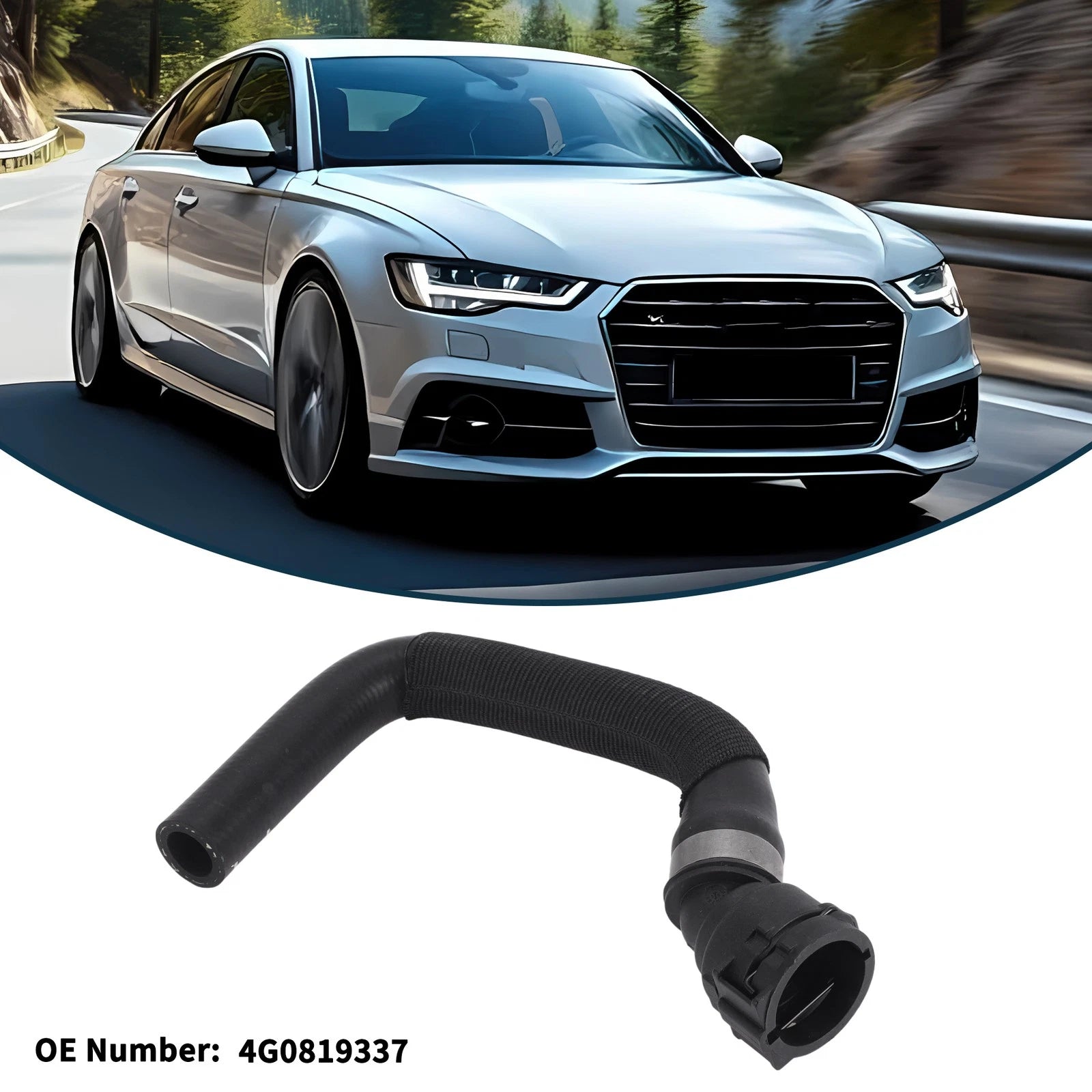 Radiator Hose Replacement for Audi A6 A7 2014–2024 Warm Water Pipe