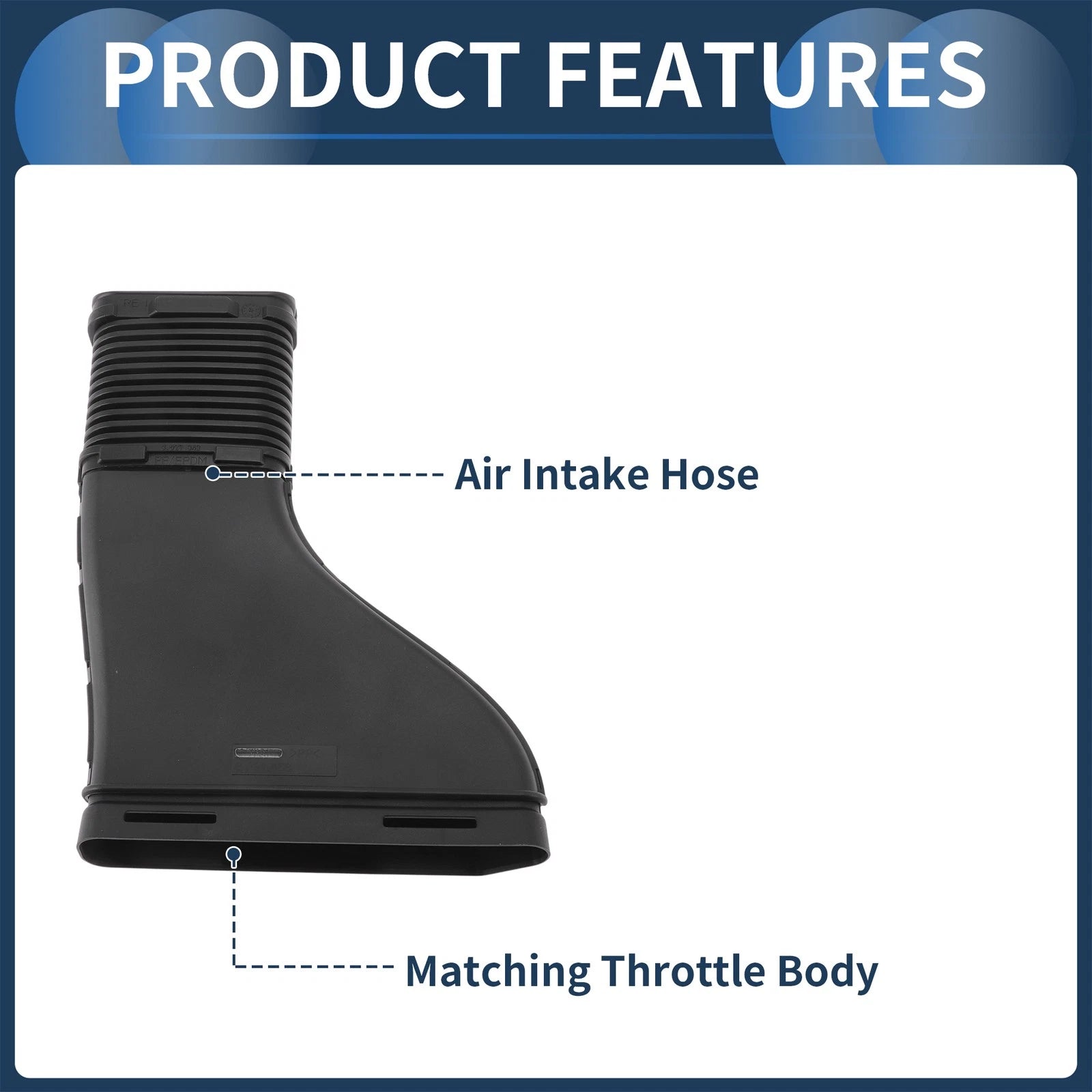 Engine Air Intake Hose Replacement for Mercedes Benz (2003–2021)