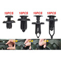 40Pcs Push-Type Rivet Fastener Clips for Car Bumper Fender Trim