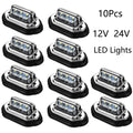 10X LED License Plate Light for Universal Fit Truck Trailer Car Caravan
