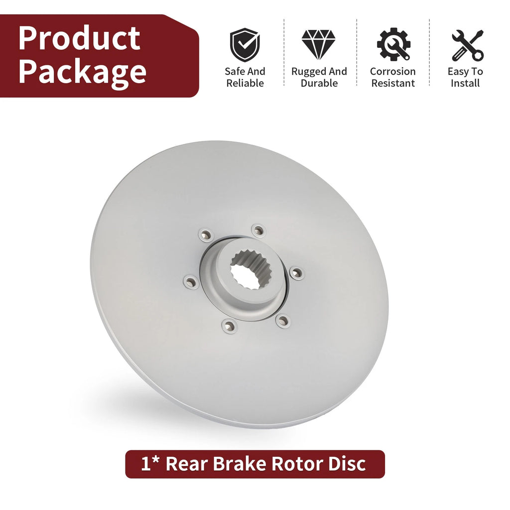Rear Brake Rotor Disc for Polaris Sport 400L/Scrambler 400 (1994–1998)