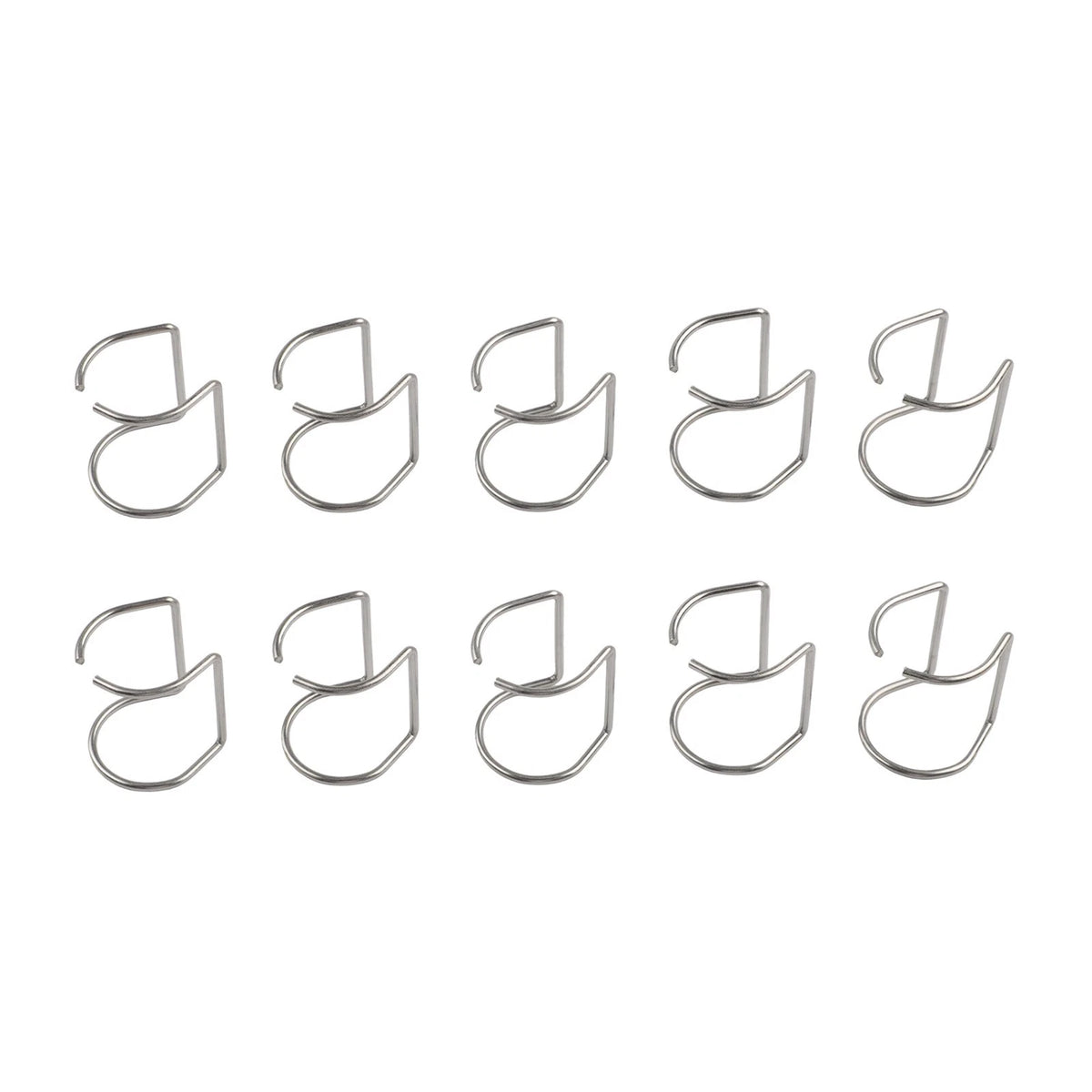 Set of 4 Metal Torch Ring Guide Rails for Convenient Use