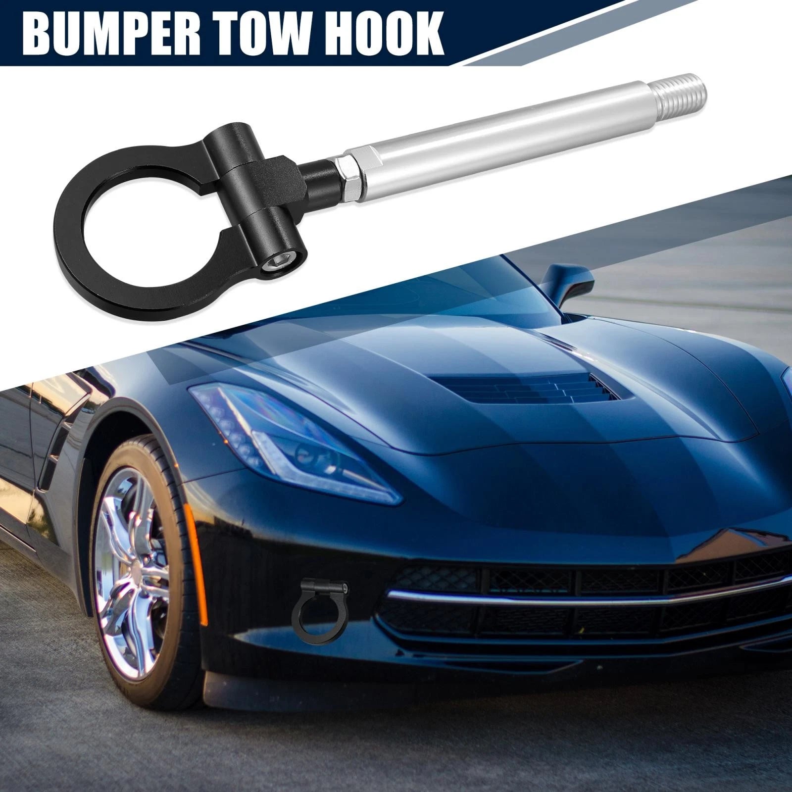 Tow Hook Ring Trailer Tow Front for Chevy Camaro (2016–2024)