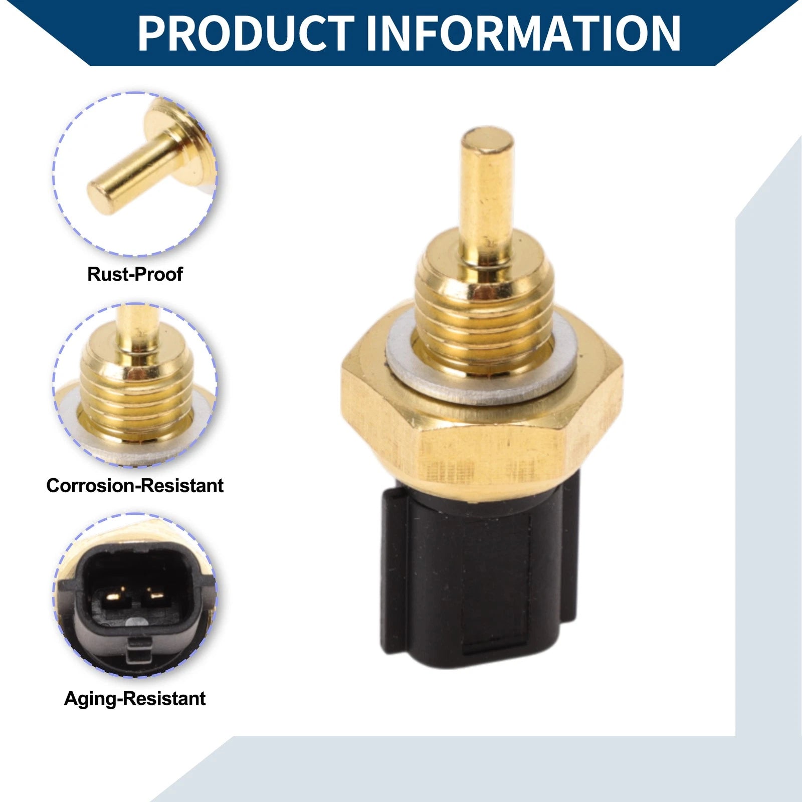 Engine Coolant Temperature Sensor No. 226300007R for Renault Koleos (2009–2016)