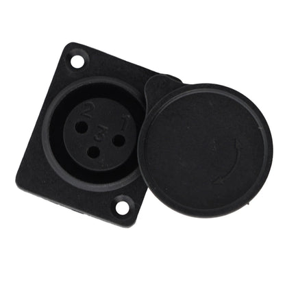XLR 3-Pin Female Socket Connector for Automotive Applications