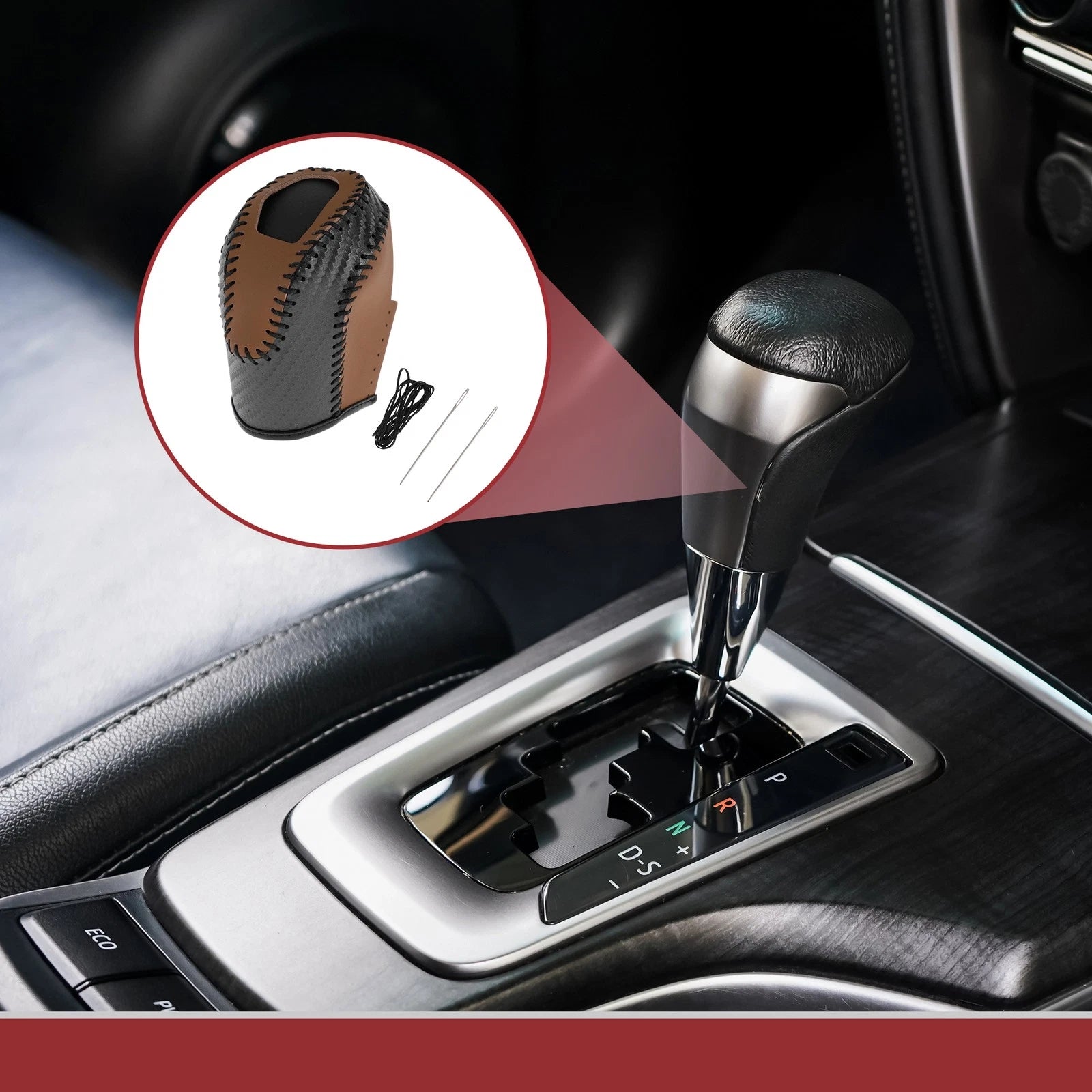 Gear Shift Knob Cover Replacement for Volkswagen Taos (2022–2023)