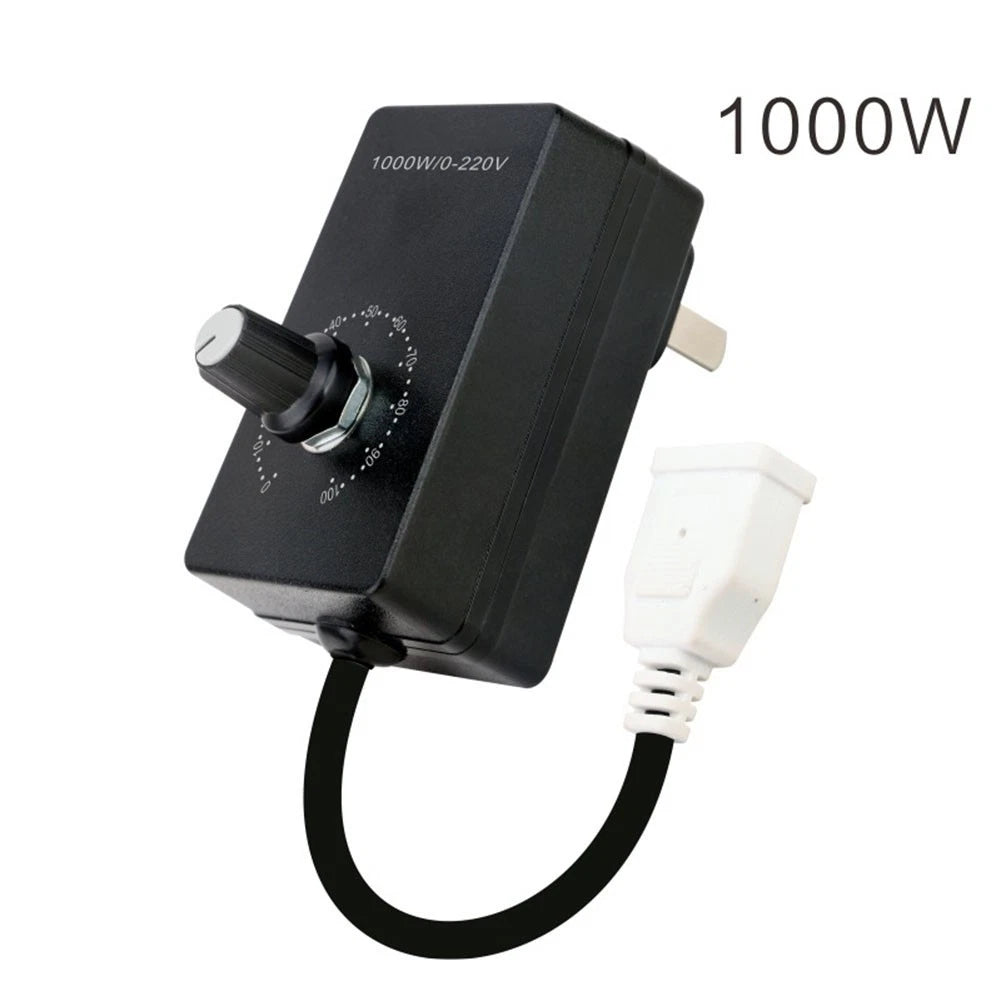 Adjustable Fan Dimmer Switch 500W for Angle Grinder Exhaust (AC220V)