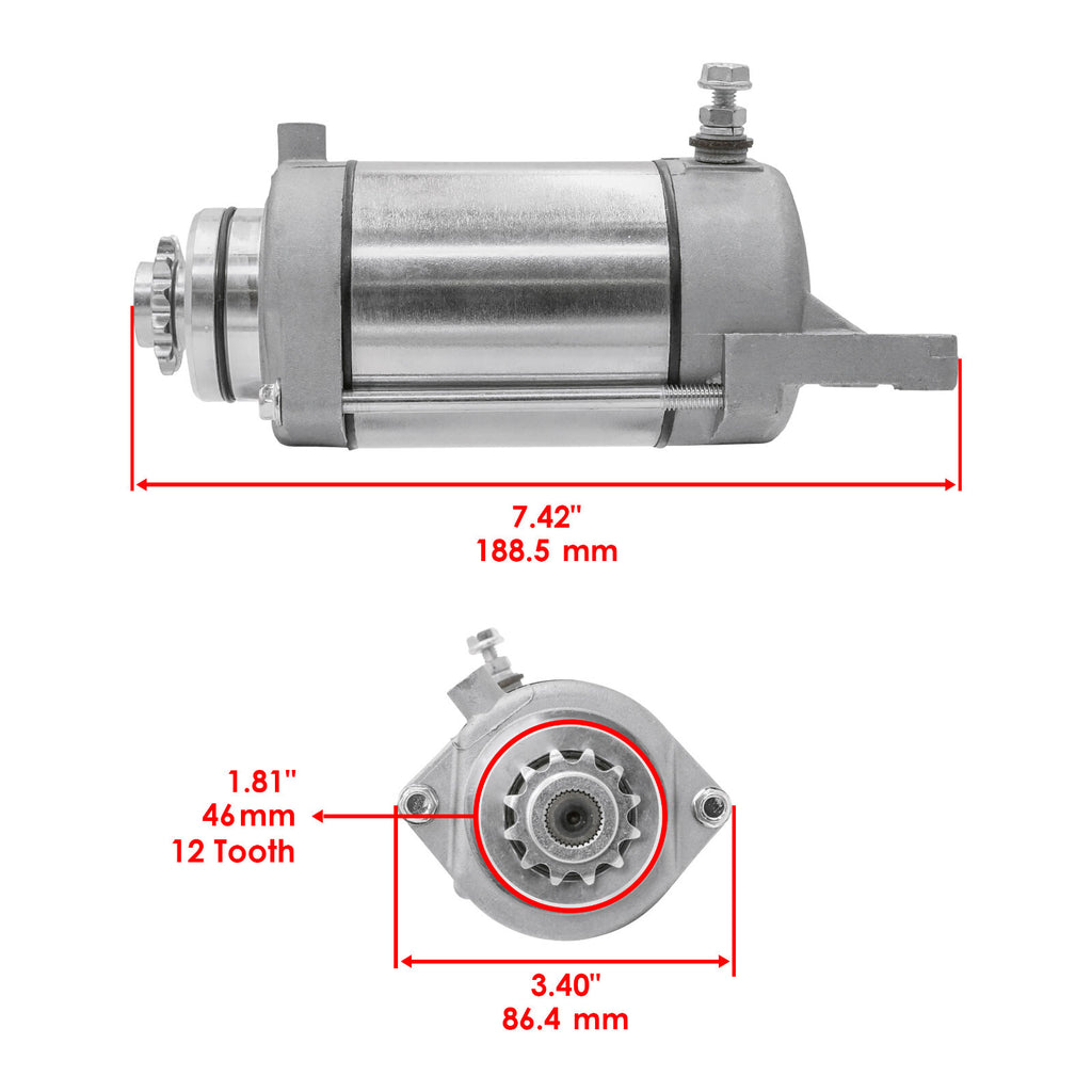 Starter Solenoid Relay Replacement for Kawasaki EN500 Vulcan 500 (1990–1996)