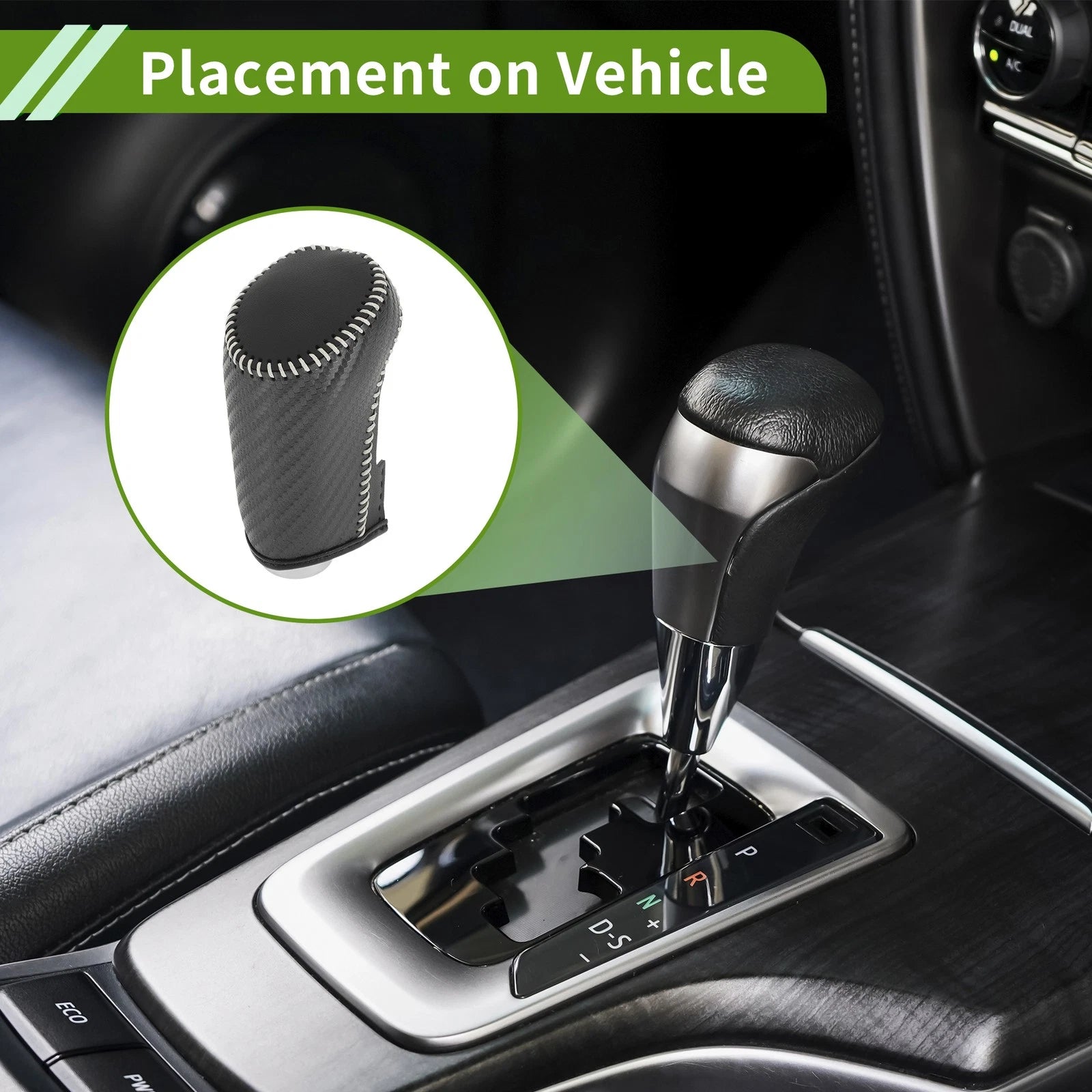 Gear Shift Knob Cover Replacement for Chevrolet Malibu (2016–2024)