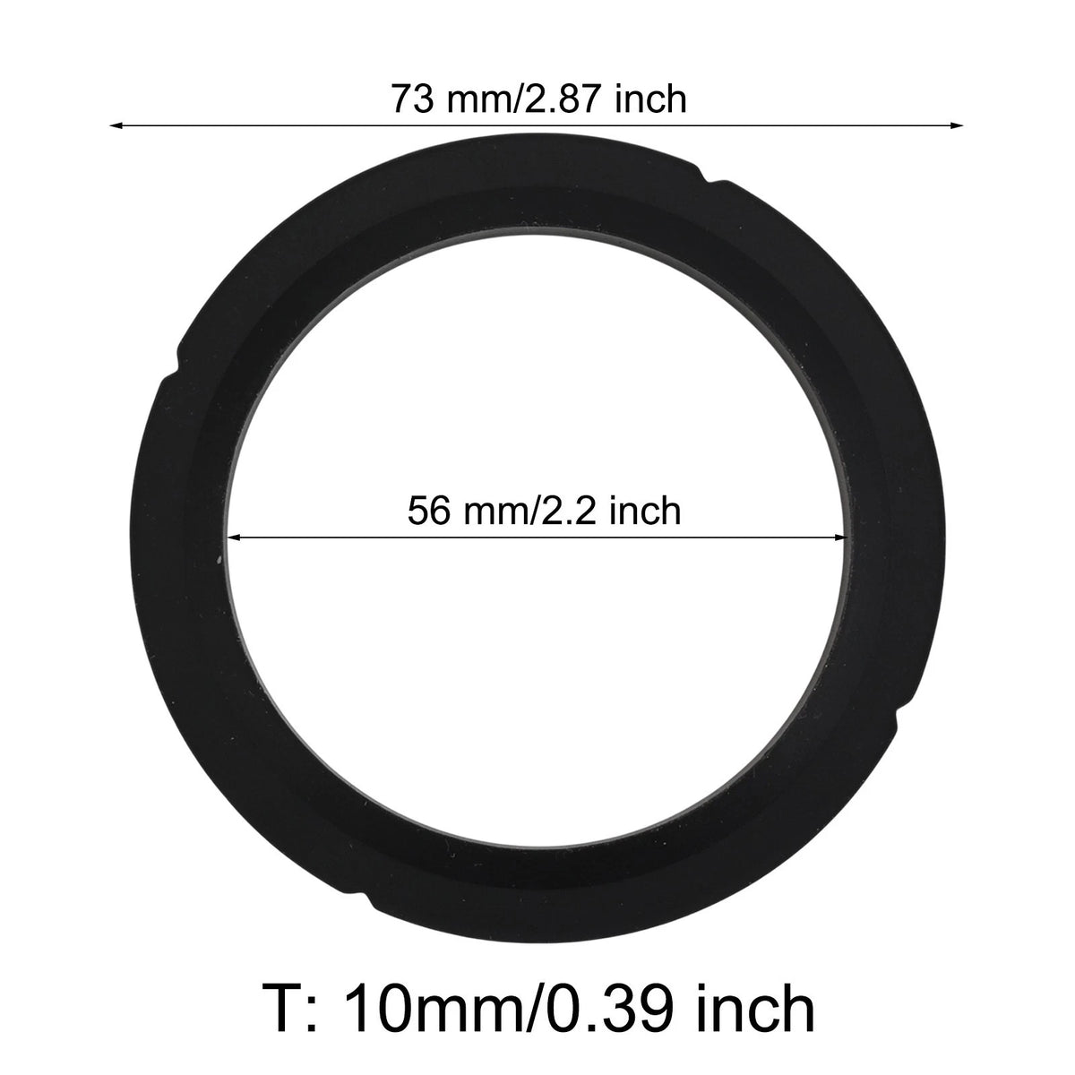 Gaskets for Bezzera Size 73 x 56 x 10 mm (Replacement)