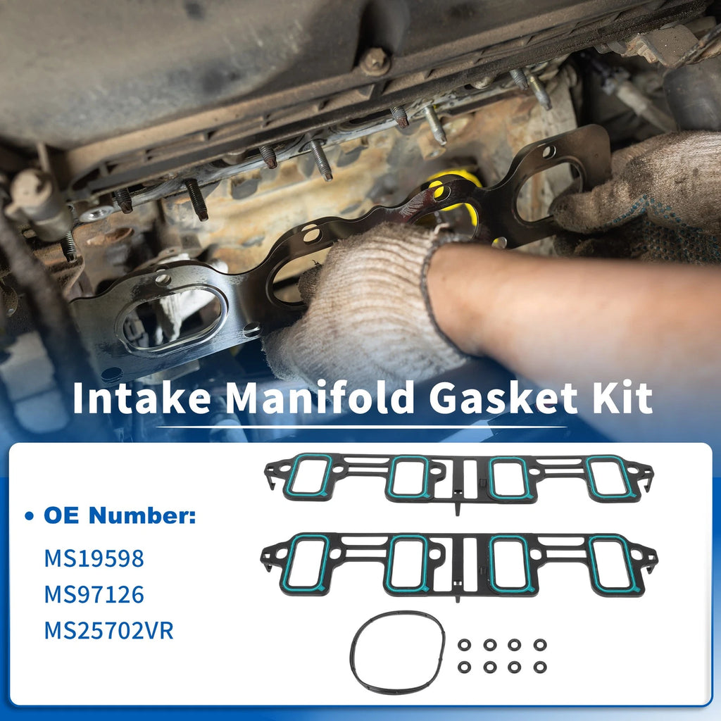 Intake Manifold Gasket Set for Chevrolet Express 2500 (2008–2016) 6.0L