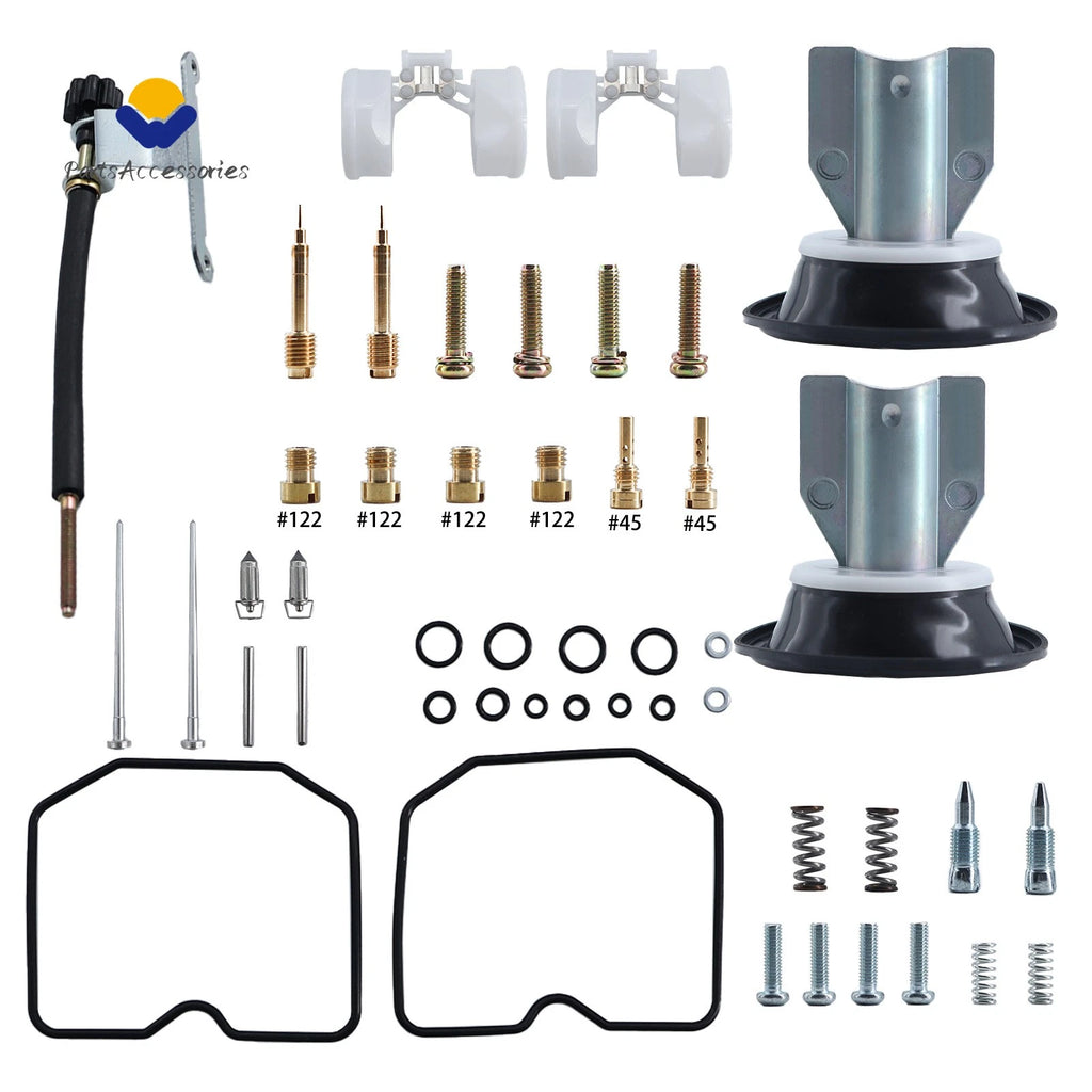 Carburetor Kit Plunger Diaphragm for Kawasaki EN500 Vulcan LTD (1996–2009)